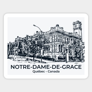 Notre-Dame-de-Grâce - Québec Magnet